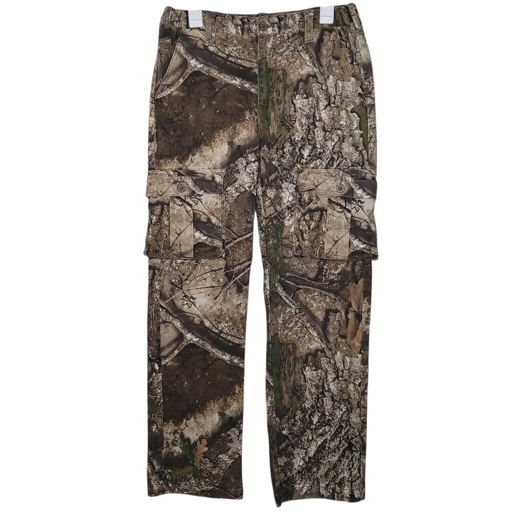 Realtree Camo Cargo Pants in Brown Green Tan
